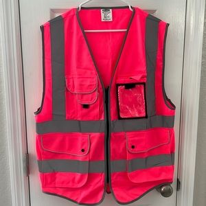 Reflective safety vest